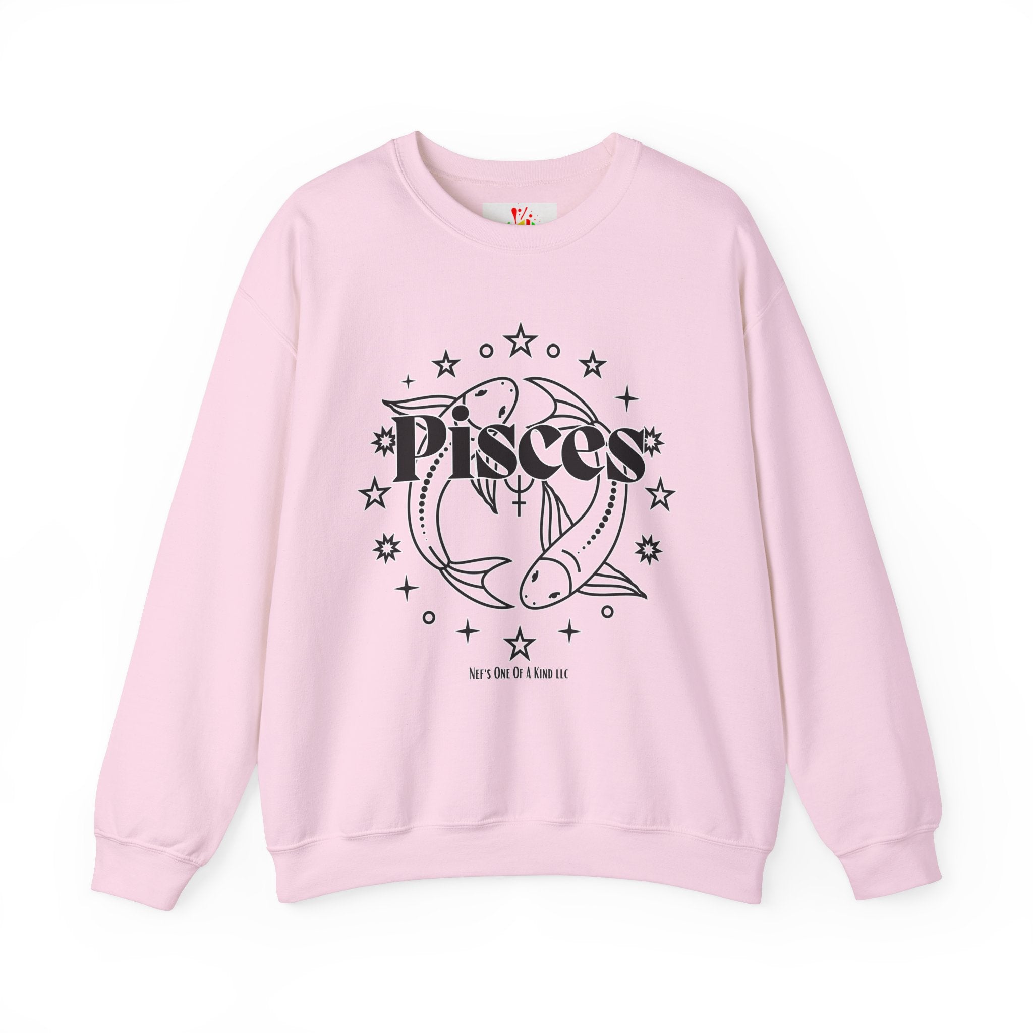 Pisces Unisex Casual Crewneck Sweatshirt